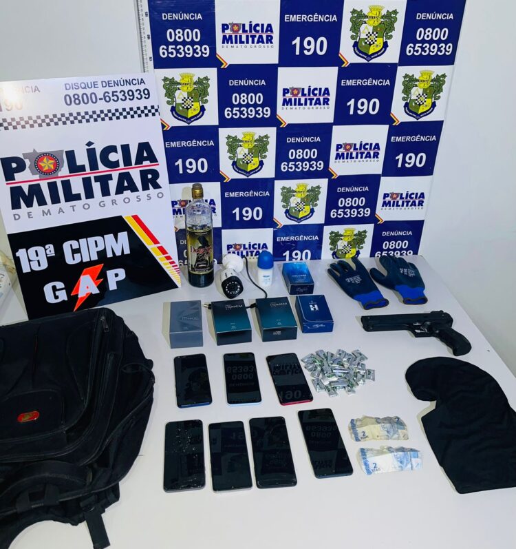 Ação conjunta prende quadrilha especializada em roubos e furto