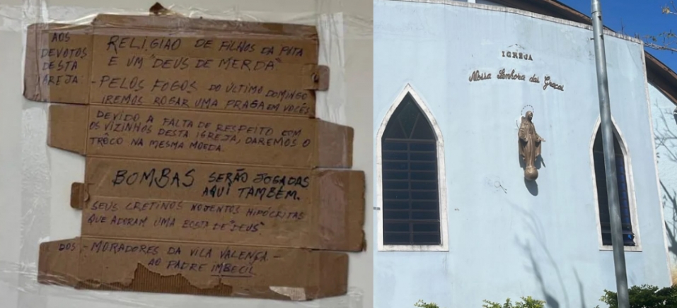 Ameaça de bomba assusta fiéis em Igreja de São Paulo