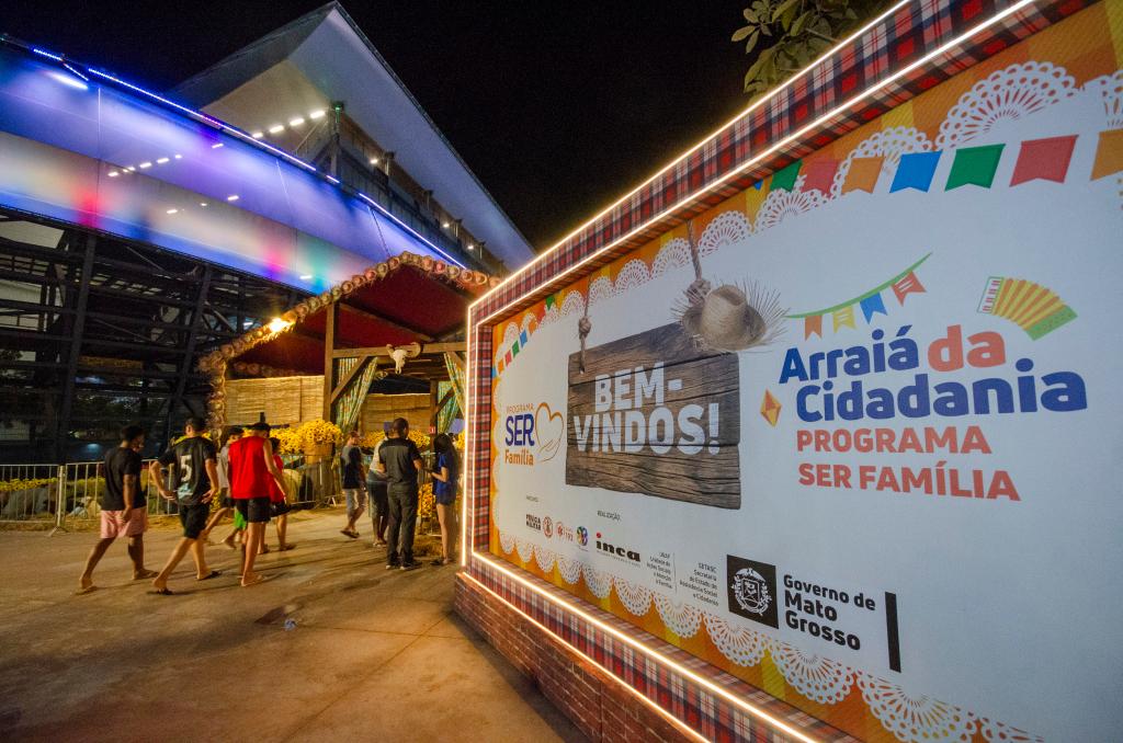 Arraiá da Cidadania recebe mais de 25 mil pessoas com shows e serviços gratuitos à população em Cuiabá