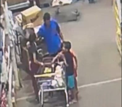 Homem é preso por assédio sexual a mulher com crianças em supermercado de Cuiabá