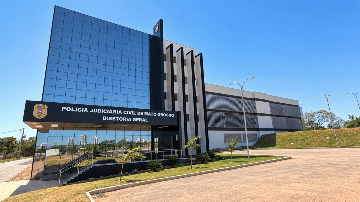 Nova Sede da Polícia Civil de Mato Grosso com Investimento de R$ 30 Milhões Aproxima-se da Conclusão