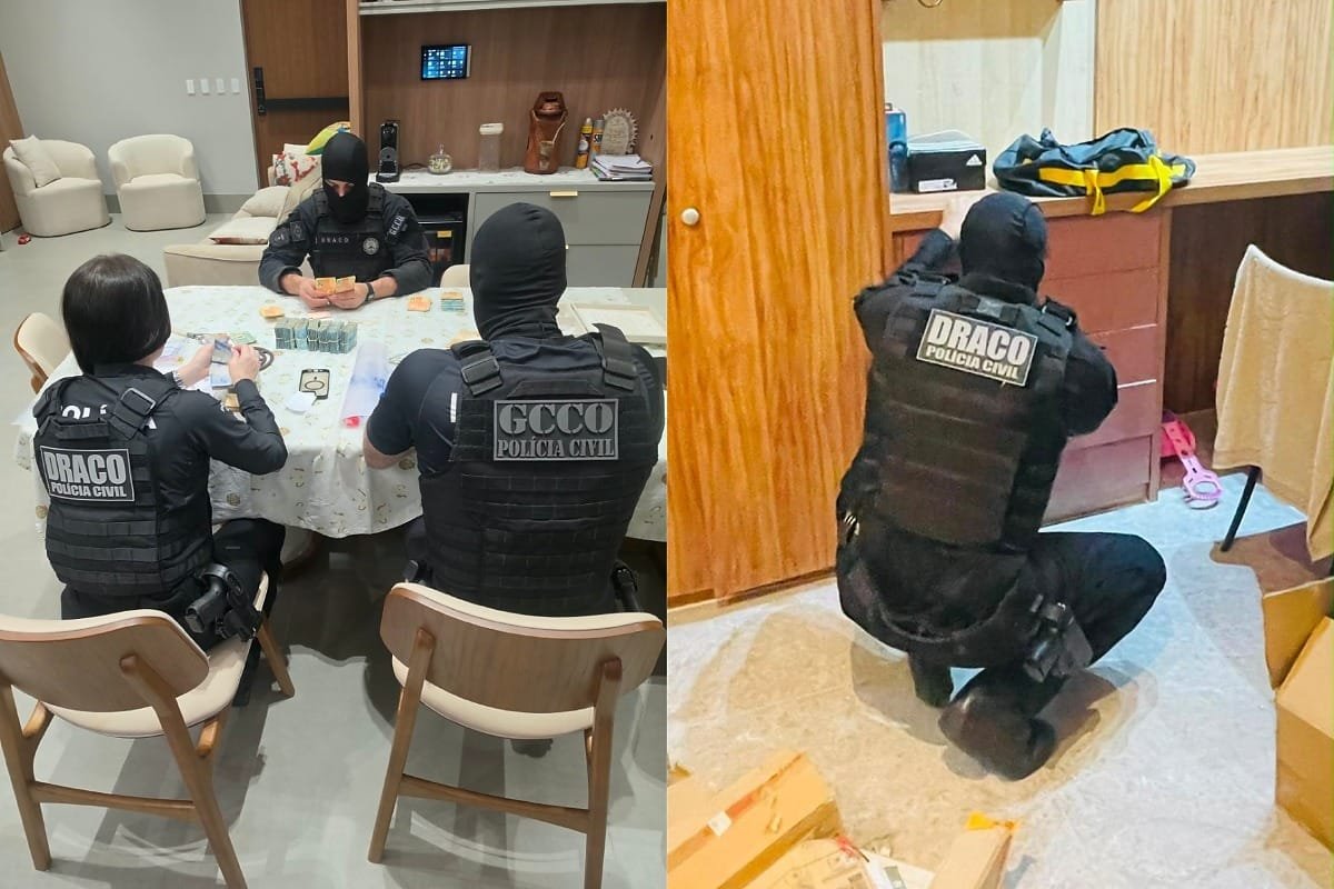 Operação Dark Route: Polícia arrombou casa da 'Tropa do Batman' em Várzea Grande; veja vídeo
