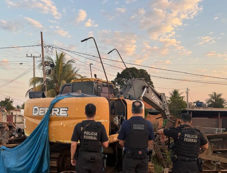 Operação Solo Sagrado: PF prende investigados por garimpo ilegal em terra indígena de MT com movimentação de R$ 3,5 milhões