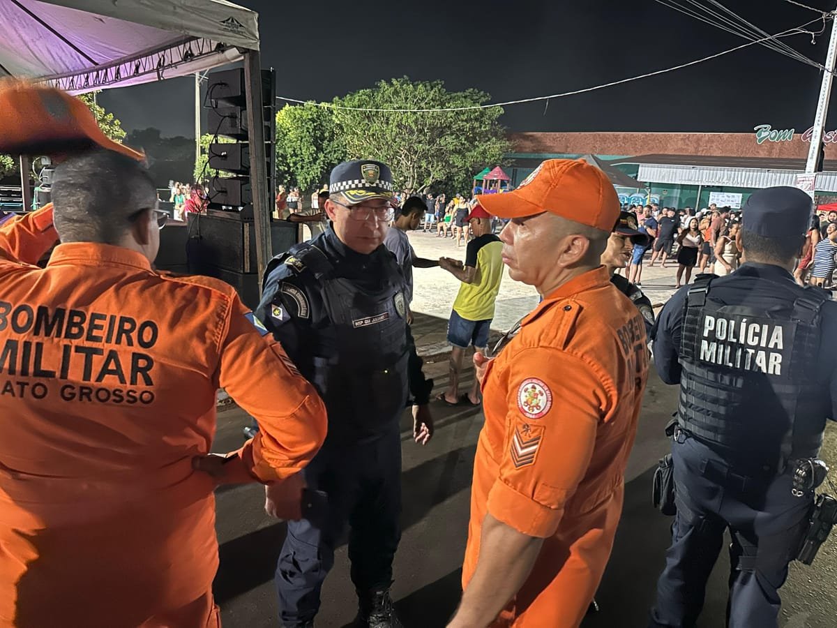 Operação Sossego Azul em Várzea Grande: quatro prisões e mais de 300 pessoas abordadas