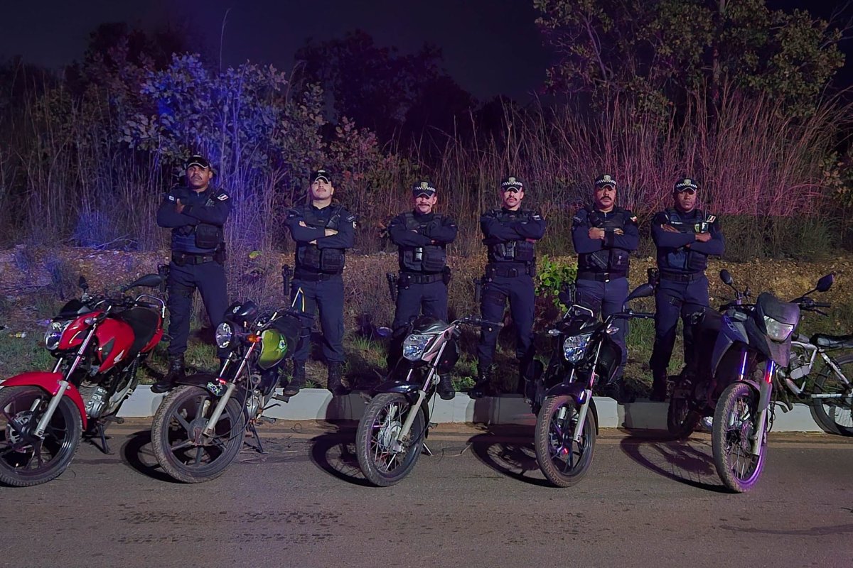 Guarda Municipal apreende 10 motocicletas em operação contra direção perigosa em Várzea Grande