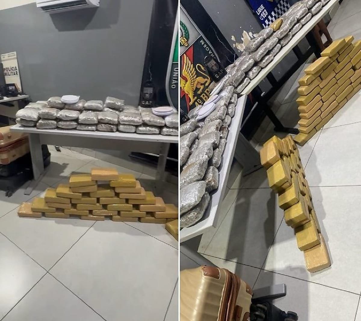 Traficante é capturado em Várzea Grande com 172 tabletes de skunk apreendidos