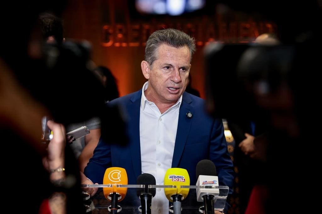 Mauro Mendes contesta números de Jayme Campos sobre apoio de delegados no União Brasil