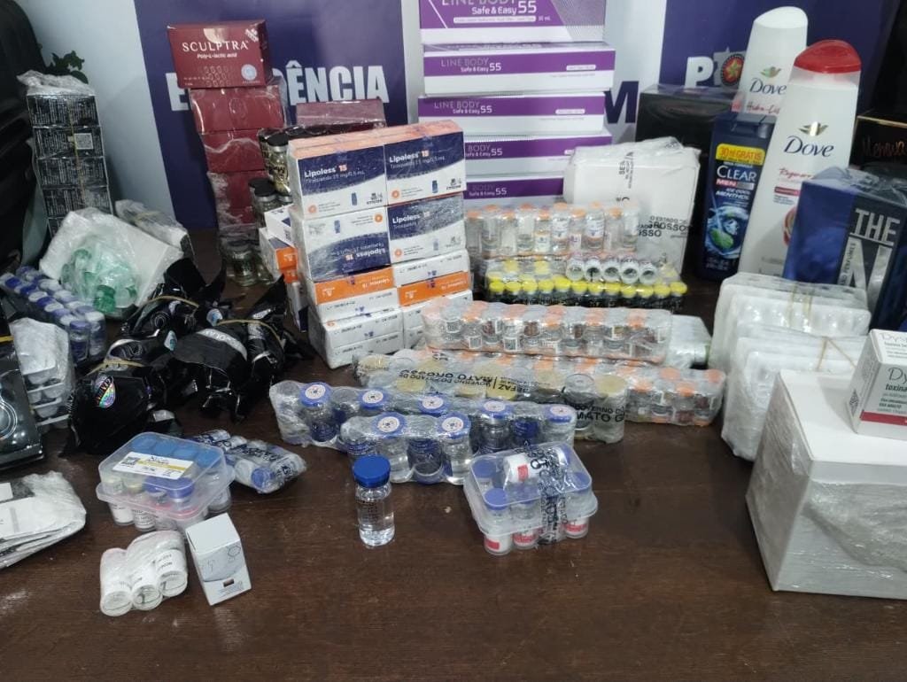 Polícia Militar apreende mais de 600 unidades de medicamentos contrabandeados em Mato Grosso