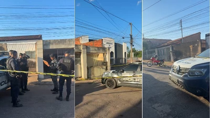 Sequestro de caminhoneiro termina com morte de dois criminosos em confronto com PM em Cuiabá