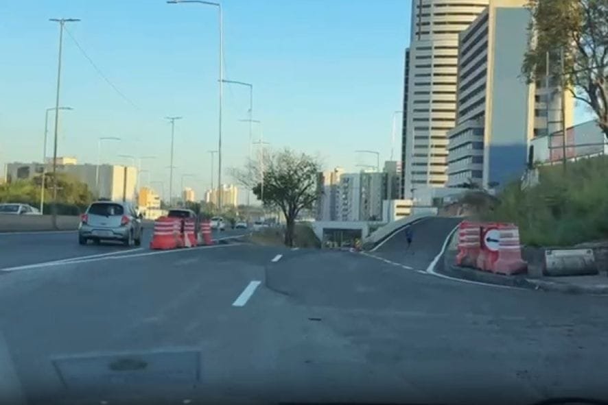 Avenida Miguel Sutil em Cuiabá libera trânsito com duas pistas após obras do complexo viário