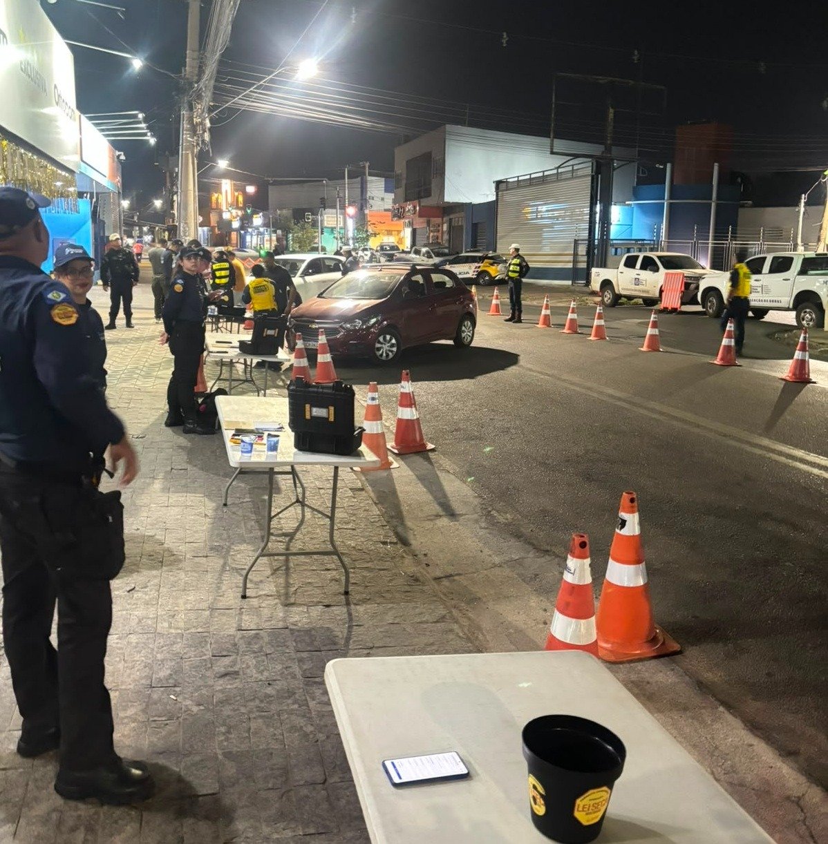Operação Lei Seca registra três prisões por dirigir alcoolizado em Cuiabá