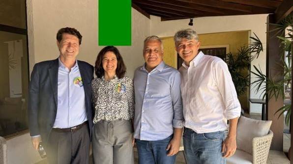 Medeiros e Odílio reúnem-se com vice de Flávio Bolsonaro e traçam estratégia para conquistar 75% dos votos em Mato Grosso