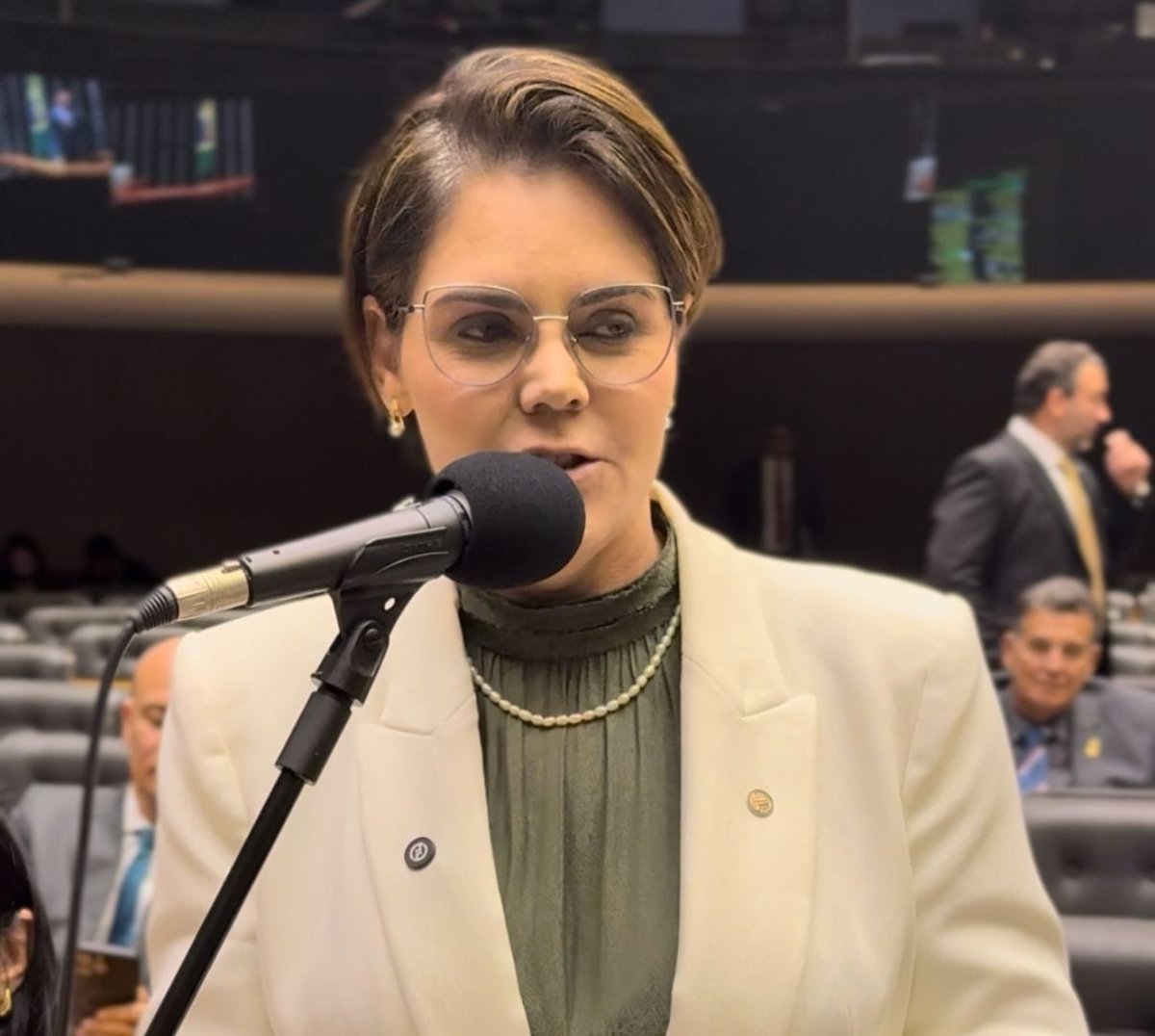 Deputada Coronel Fernanda exige explicações públicas de ministro do STF sobre investigação do Banco Master