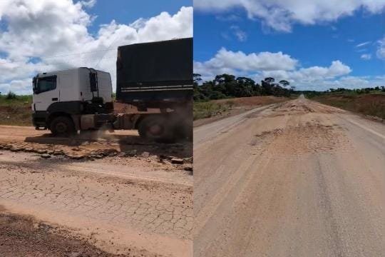 Sinfra rescinde contrato com dois consórcios por problemas na execução da MT-170 e aplica multa de R$ 7,2 milhões