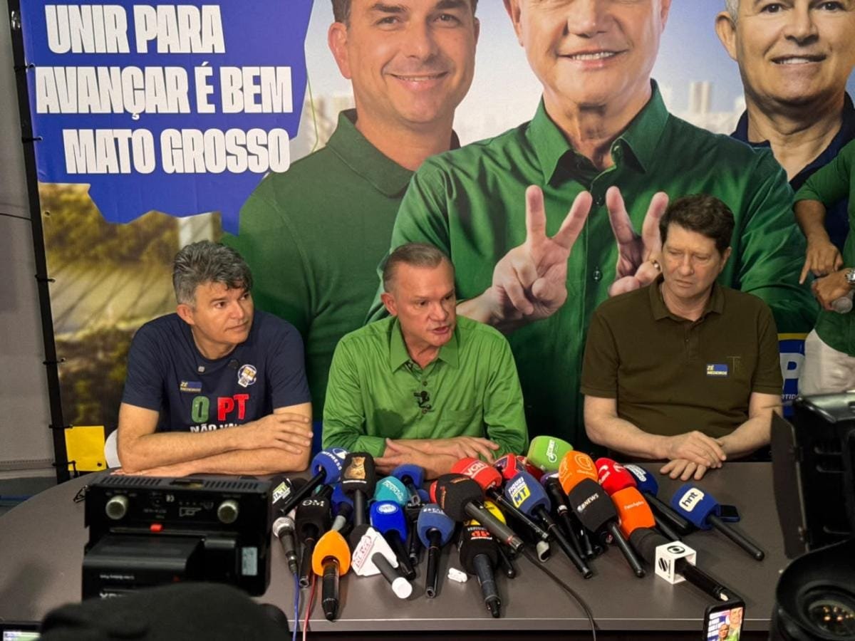 Wellington Fagundes confirma chapa com Janaina Riva e José Medeiros para Senado e negocia apoio de Jayme Campos e Podemos