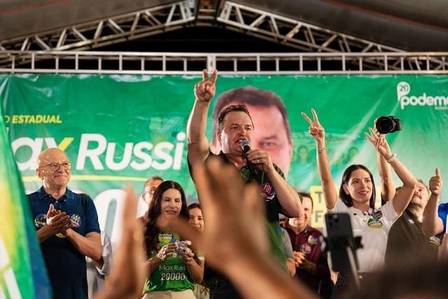 Max Russi lança campanha à reeleição e reúne 2 mil apoiadores em Jaciara