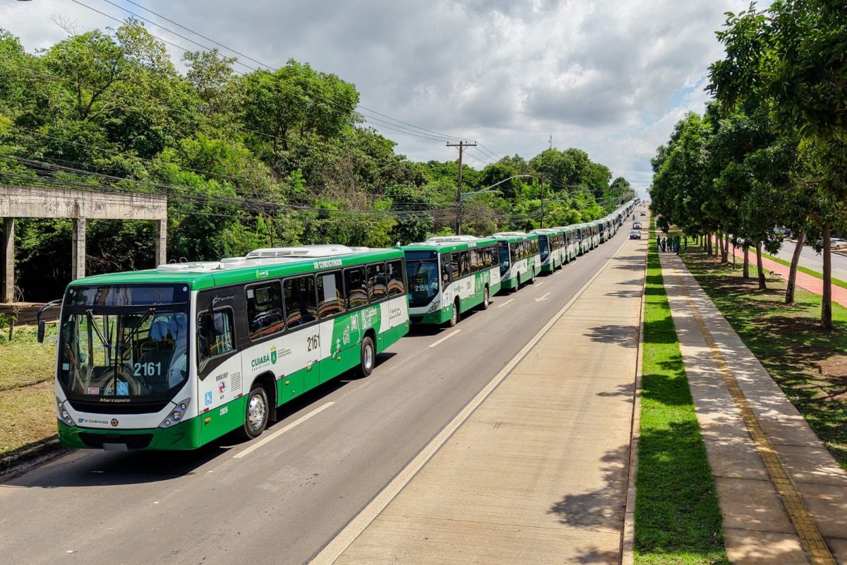 Cuiabá oferece transporte gratuito e frota completa para eleitores no domingo das eleições 2026