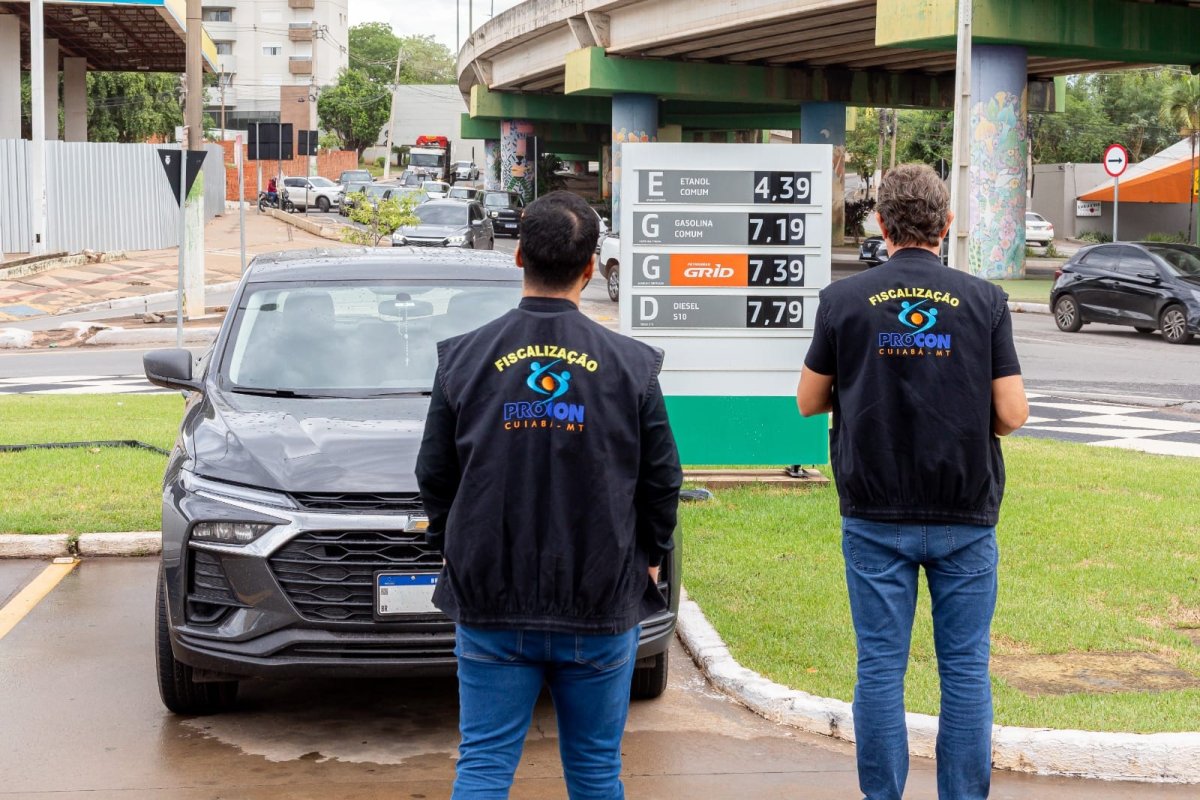 Procon Cuiabá intensifica fiscalização em 52 postos contra superfaturamento de combustíveis