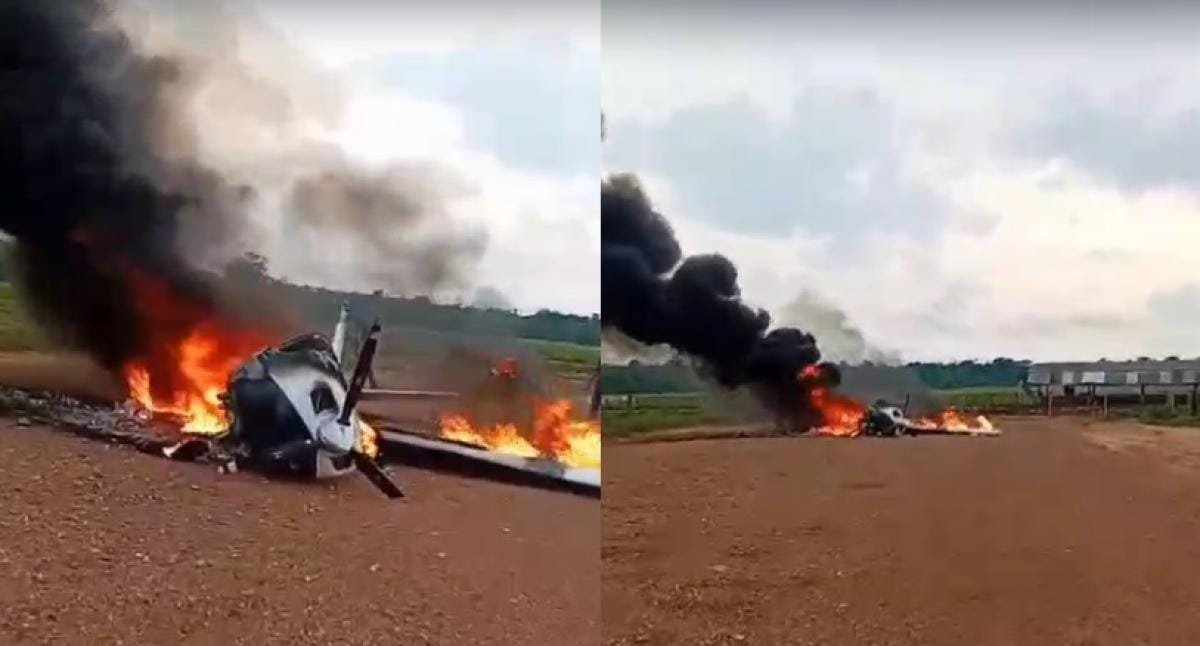 Piloto acusado de incendiar aeronave morre em operação policial em Mato Grosso