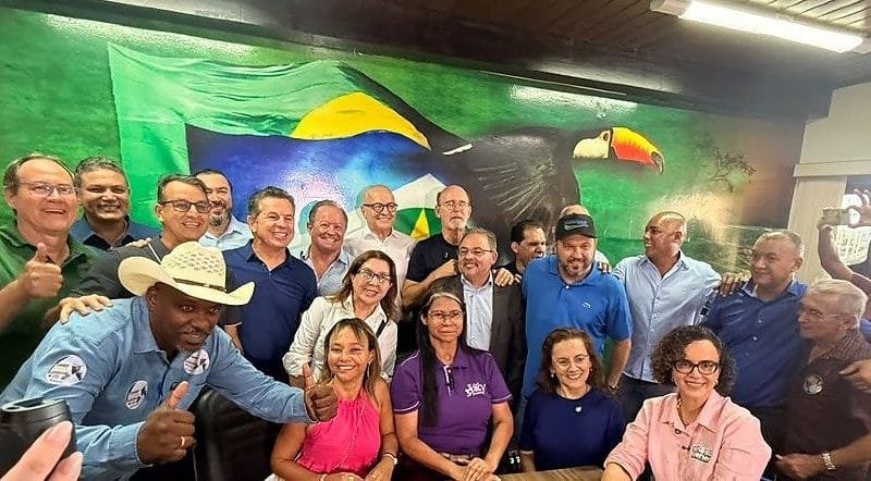 PSDB oficializa apoio a Pivetta para governador e Mauro Mendes para Senado em Mato Grosso