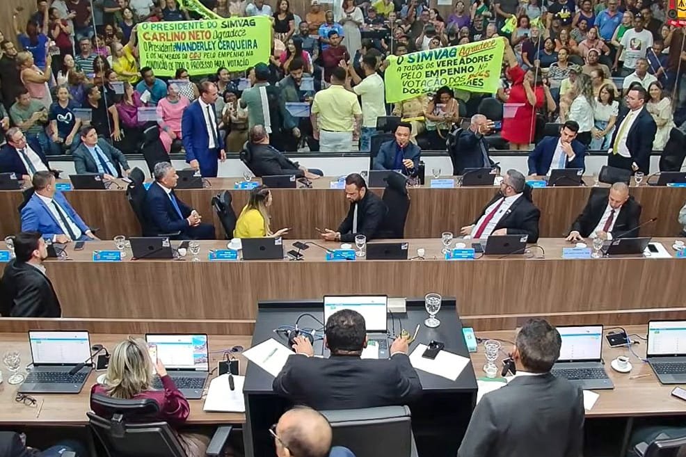 Câmara aprova reformulação salarial de sete categorias de servidores municipais em Várzea Grande