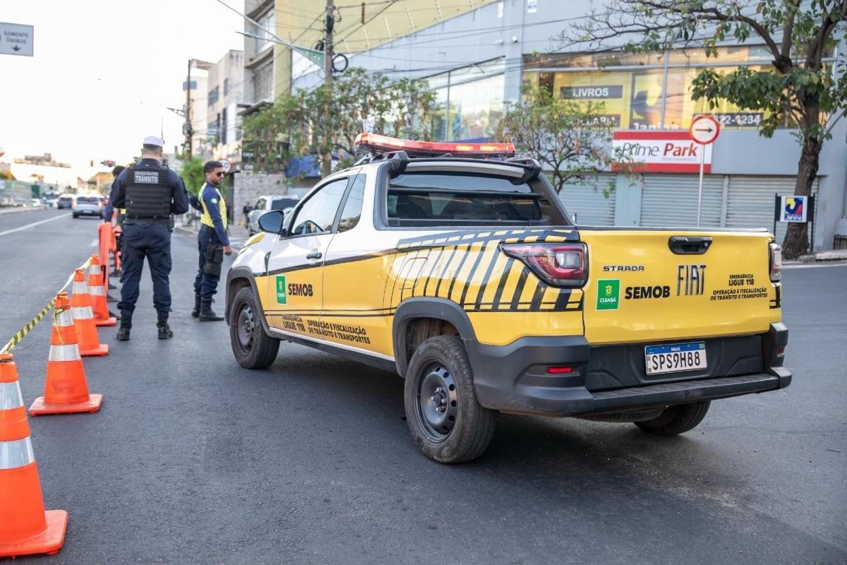 Cuiabá implementa bloqueios de trânsito no fim de semana das Eleições 2026; veja as ruas afetadas