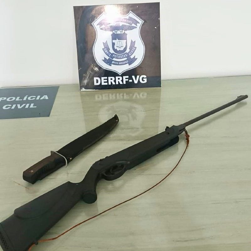 Homem suspeito de furtar energia elétrica é preso após ameaçar técnicos com arma em Várzea Grande
