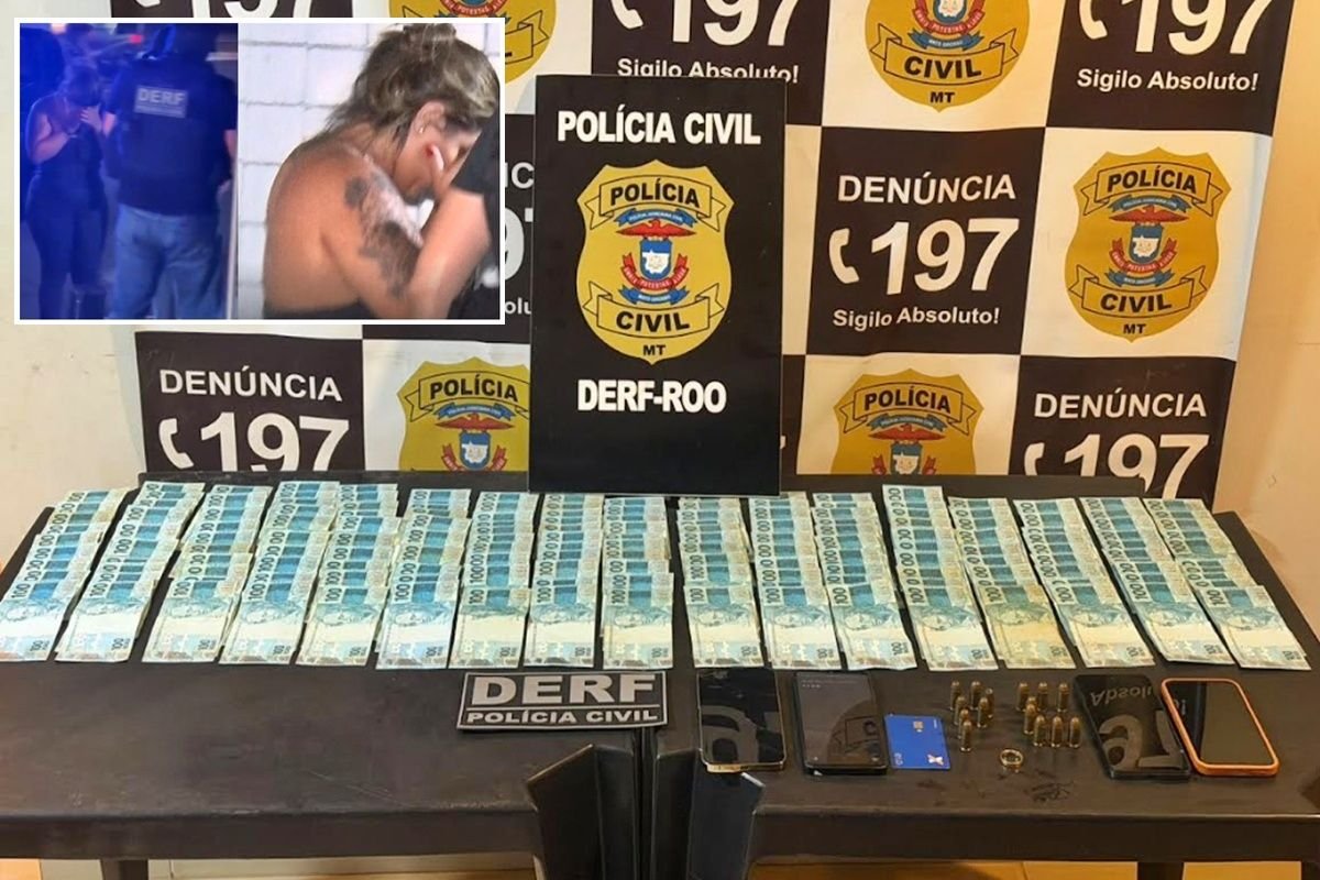 Suspeita de roubo a vereador em Rondonópolis é capturada com R$ 17 mil e joias