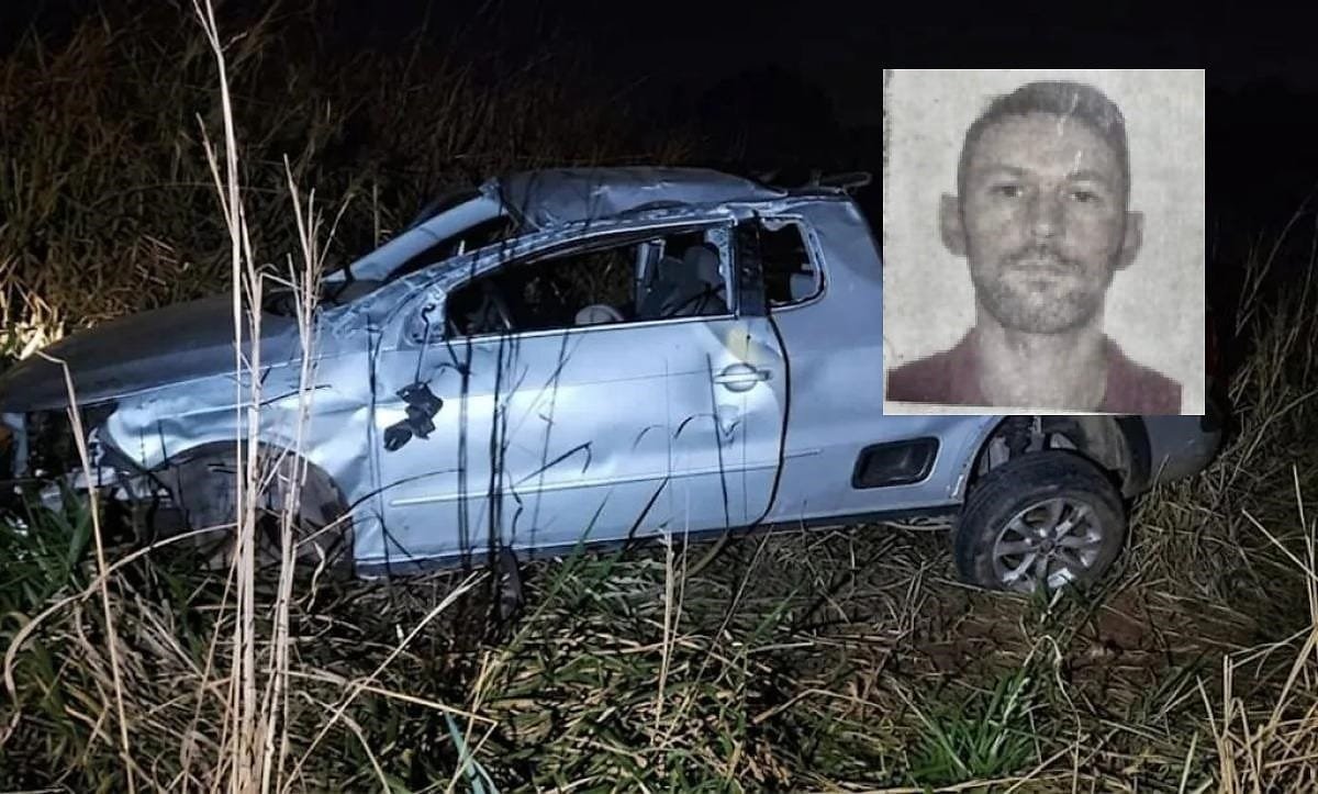 Motorista morre após capotar na MT-220 em Porto dos Gaúchos
