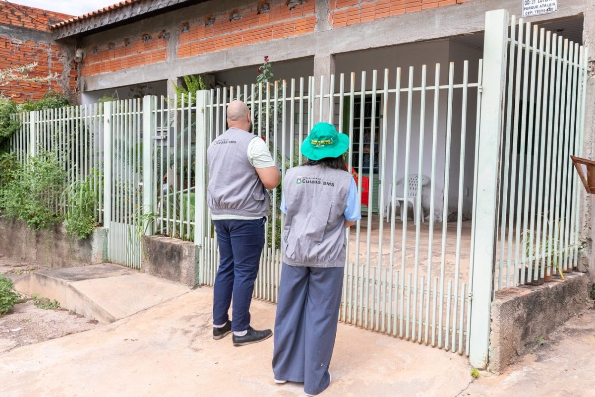 Cuiabá reduz casos de dengue em 2026 e ultrapassa 805 mil imóveis vistoriados