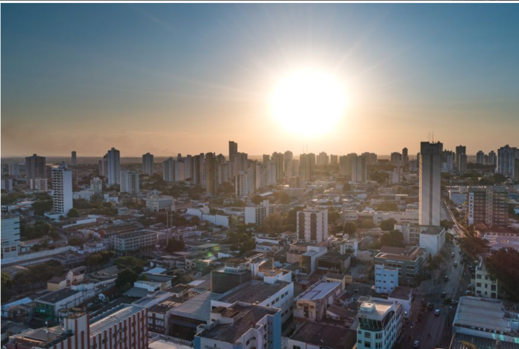 Onda de calor atinge MT; temperaturas devem chegar a 42ºC