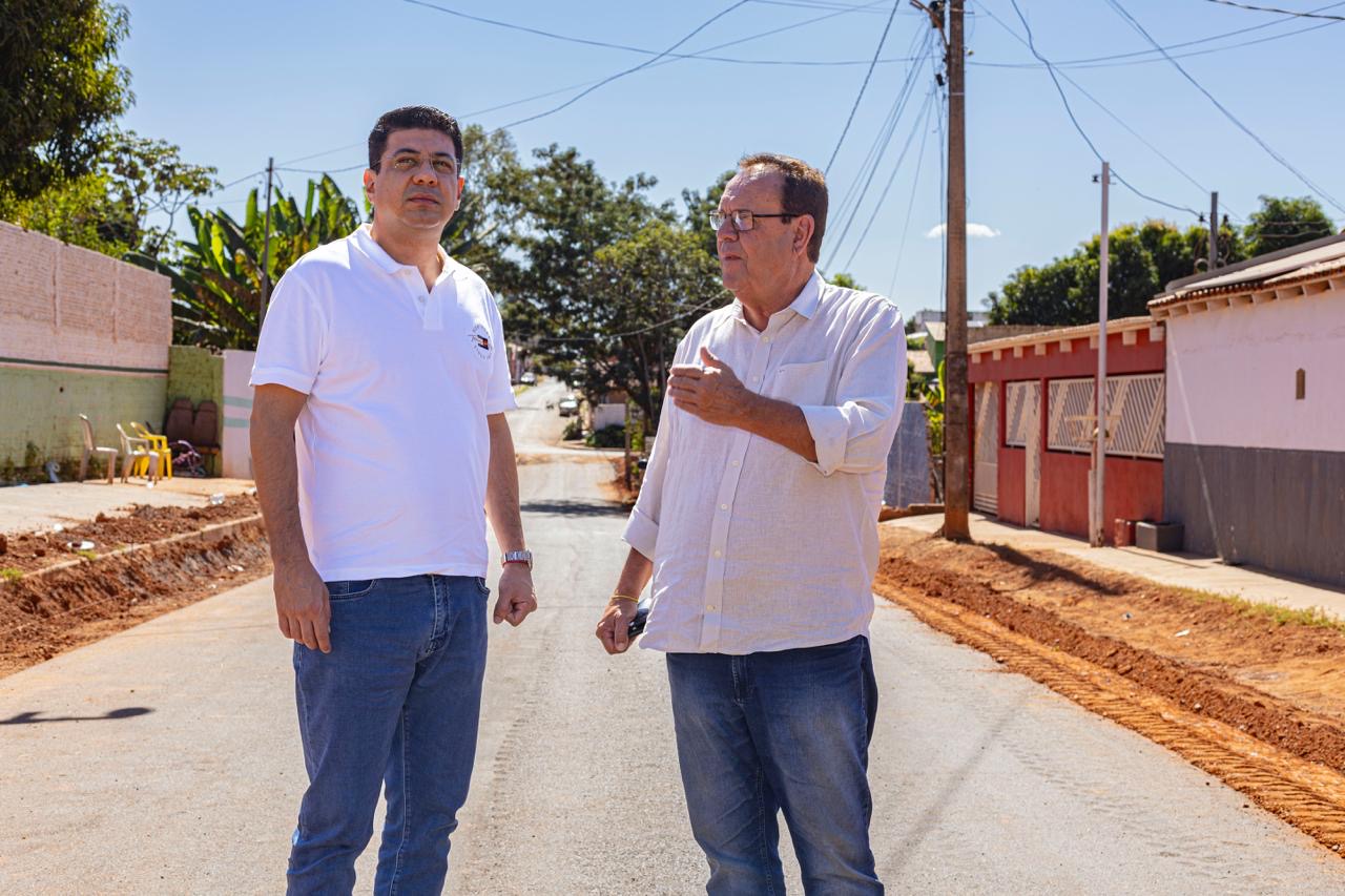 Paiaguás recebe 5,5 km de asfalto novo e 17,7 km recapeamento de ruas e avenidas