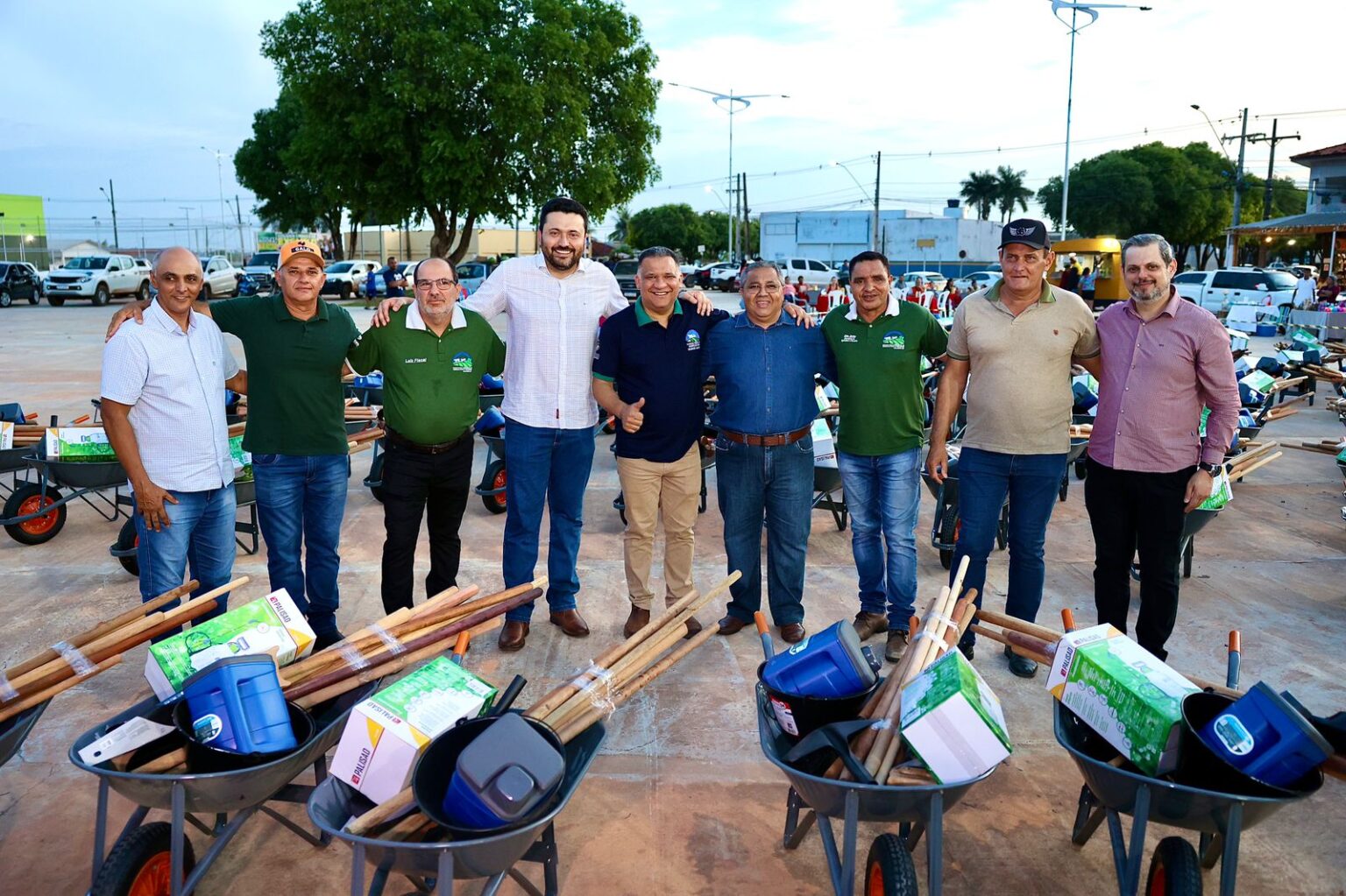 Secretaria de Agricultura realiza entrega de 155 kits para agricultores familiares