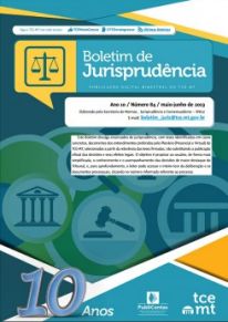 TCE-MT disponibiliza nova edição do Boletim de Jurisprudência